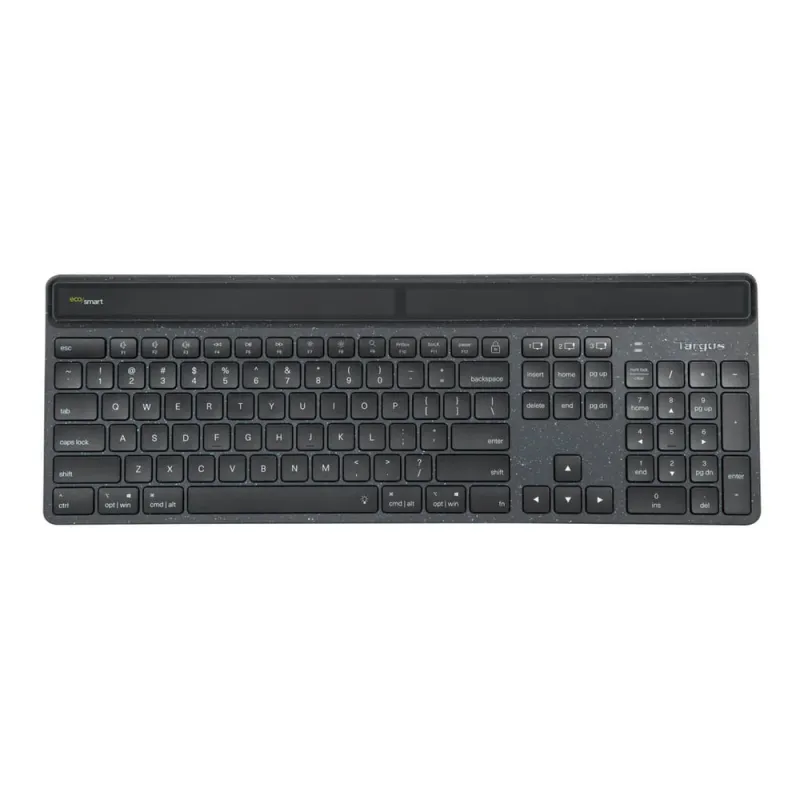Teclado Targus EcoSmart - Inalámbrico - Bluetooth - Solar - Español - AKB868ES