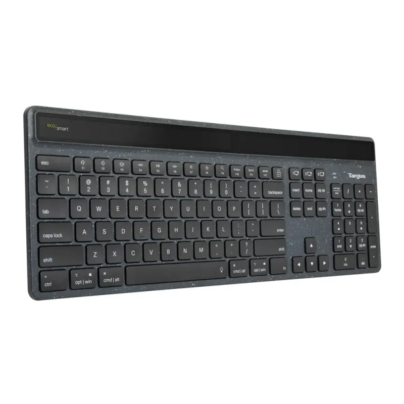 Teclado Targus EcoSmart - Inalámbrico - Bluetooth - Solar - Español - AKB868ES