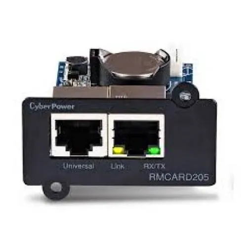 Tarjeta Para Monitoreo Cyberpower 2X Rj 45 - RMCARD205 Tarjeta Para Monitoreo Cyberpower 2X Rj 45 - RMCARD205