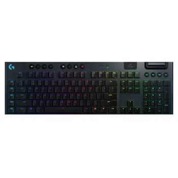 Teclado Gamer Logitech G915 Tkl Inalámbrico Bluetooth Rgb Negro - 920-009495