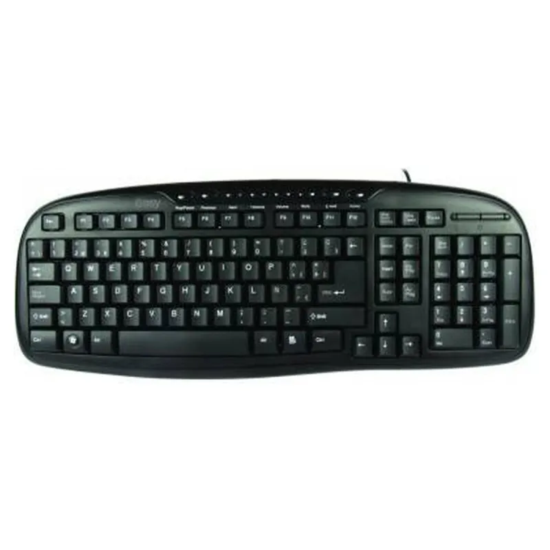 Teclado Multimedia Core Easy Line Usb Negro - EL-993384