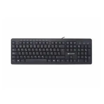 Teclado Multimedia Naceb Technology Na 0109 Alámbrico Usb Negro - NA-0109
