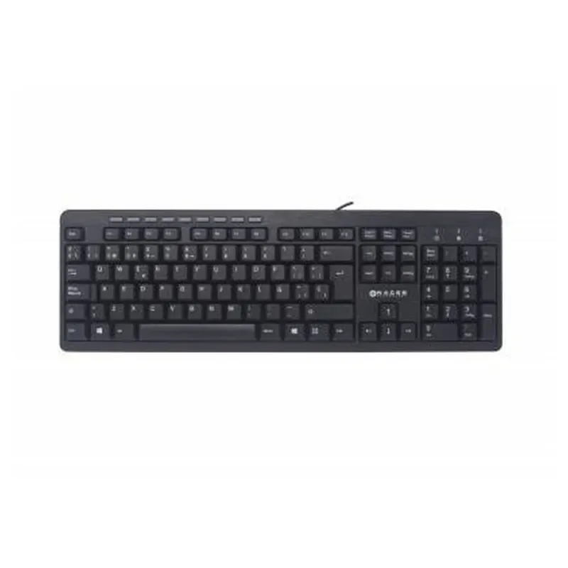 Teclado Multimedia Naceb Technology Na 0109 Alámbrico Usb Negro - NA-0109