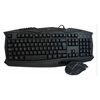 Kit Gamer Naceb Na 617 Teclado Mouse Alámbrico - NA-617