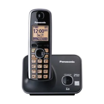 Teléfono Kx Tg4111Meb Panasonic Inalámbrico 1 Auricular Pantalla Lcd De 1.8 - KX-TG4111MEB