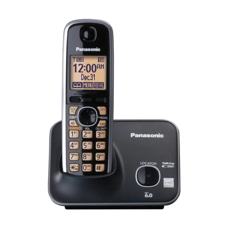 Teléfono Kx Tg4111Meb Panasonic Inalámbrico 1 Auricular Pantalla Lcd De 1.8 - KX-TG4111MEB