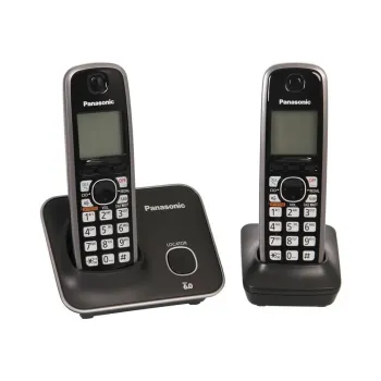 Teléfono Panasonic Inalámbrico Dect 6.0 Base + Handset Lcd 1.8p Caller Id - KX-TG4112MEB