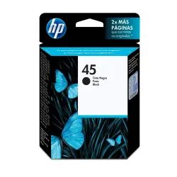 Cartucho De Tinta Hp 45 Negra Original (51645Al) - 51645AL Cartucho De Tinta Hp 45 Negra Original (51645Al) - 51645AL