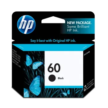Cartucho De Tinta Hp 60 Negra Original (Cc640Wl) - CC640WL