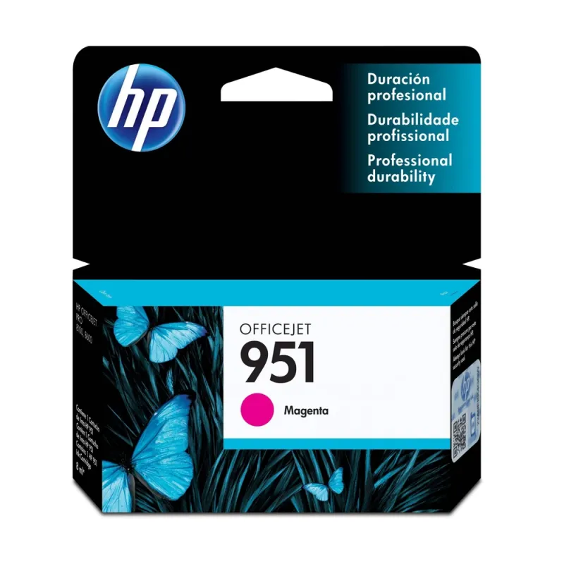 Cartucho De Tinta Hp 951 Magenta Original (Cn051Al) - CN051AL