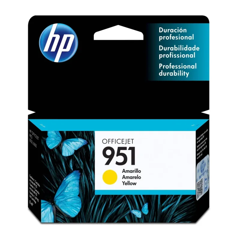 Cartucho De Tinta Hp 951 Amarillo Original (Cn052Al) - CN052AL