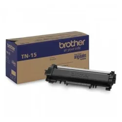 Tóner Brother Tn15 4500 Páginas, Negro - TN15 Tóner Brother Tn15 4500 Páginas, Negro - TN15