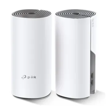 Sistema TP-LINK Deco E4 - 2,4/5 GHz - 867 Mbit/s - 2x RJ-45 - 2 Piezas  - DECO E4(2-PACK)