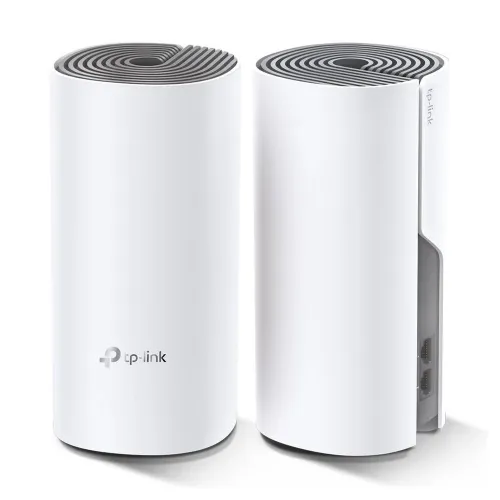 Sistema TP-LINK Deco E4 - 2,4/5 GHz - 867 Mbit/s - 2x RJ-45 - 2 Piezas - DECO E4(2-PACK) Sistema TP-LINK Deco E4 - 2,4/5 GHz - 867 Mbit/s - 2x RJ-45 - 2 Piezas - DECO E4(2-PACK)