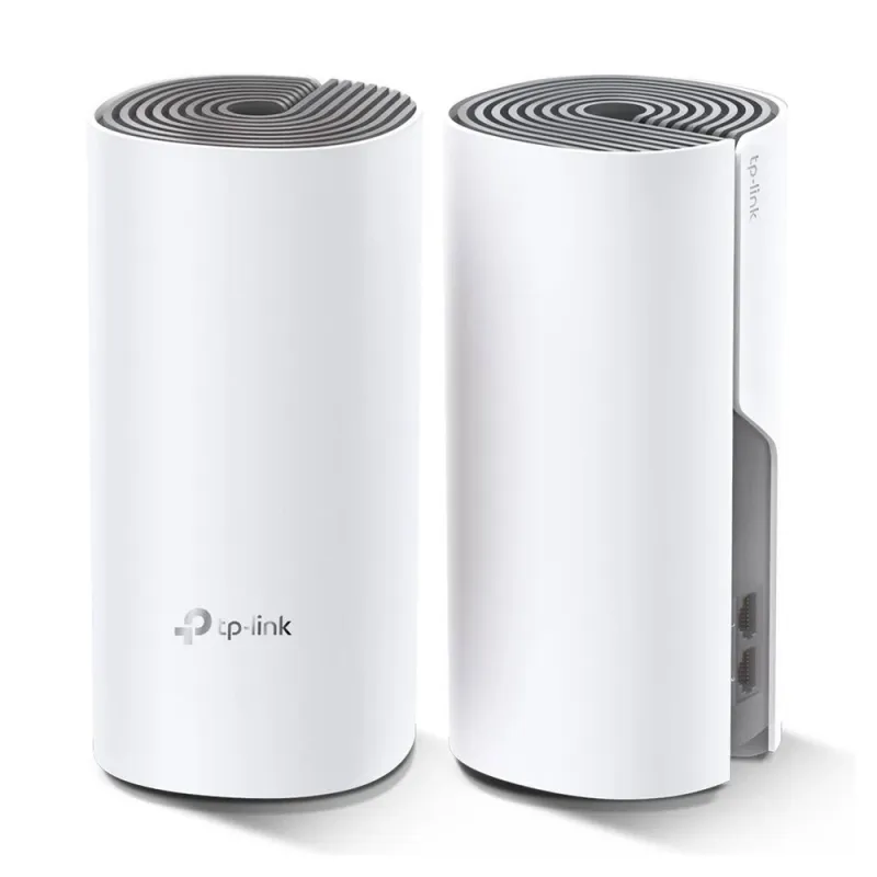 Sistema TP-LINK Deco E4 - 2,4/5 GHz - 867 Mbit/s - 2x RJ-45 - 2 Piezas  - DECO E4(2-PACK)