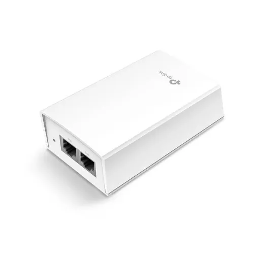 Adaptador Tp Link Gigabit Poe Pasivo 24W (Max 48Vdc) 2 Puertos Rj45 Gigabit Con Base Para Montaje En Pared - TL-POE4824G