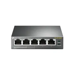 Switch TP-LINK SF1005P - 5 Puertos - Fast Ethernet - PoE - No Gestionado - TL-SF1005P Switch TP-LINK SF1005P - 5 Puertos - Fast Ethernet - PoE - No Gestionado - TL-SF1005P