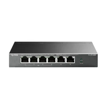 Switch Tp Link Tl Sf1006P 6 Puertos 10/100 Mbps Poe No Gestionado - TL-SF1006P