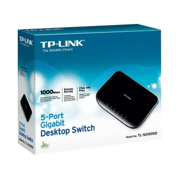 Switch Tp Link Sg1005D 5 Puertos Gigabit No Gestionado - TL-SG1005D