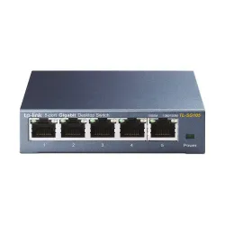 Switch TP-LINK SG105 - 5 Puertos - Gigabit - No Gestionado - TL-SG105 Switch TP-LINK SG105 - 5 Puertos - Gigabit - No Gestionado - TL-SG105