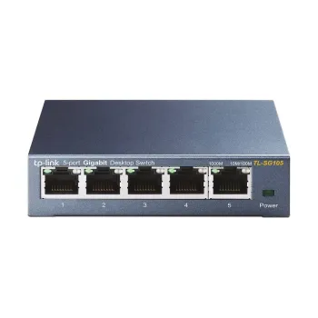 Switch TP-LINK SG105 - 5 Puertos - Gigabit - No Gestionado - TL-SG105