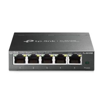 Switch Tp Link Tl Sg105E 5 Puertos Gigabit No Gestionado - TL-SG105E