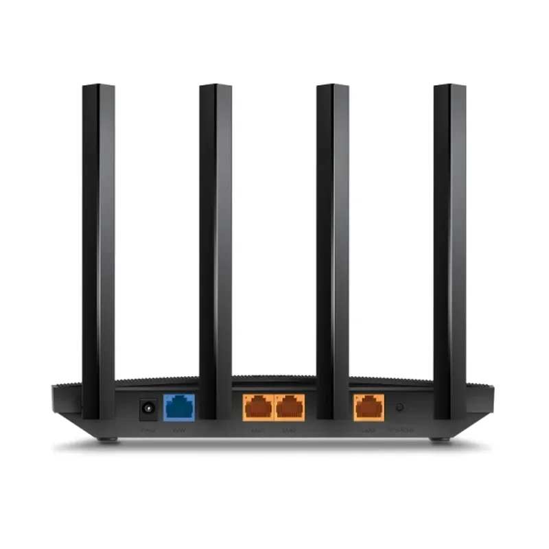 Router TP-LINK ARCHER AX12 - 2.4/5GHz - 300/1201 Mbps - 3 RJ-45 - 4 Antenas - ARCHER AX12