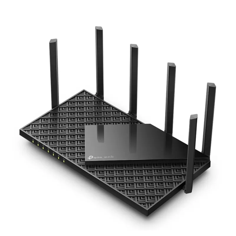 Router TP-LINK Archer AX75 - 2.4/5/6 GHz - 574/2402/2402 Mbit/s - 5x RJ-45 - 6 Antenas - ARCHER AXE75