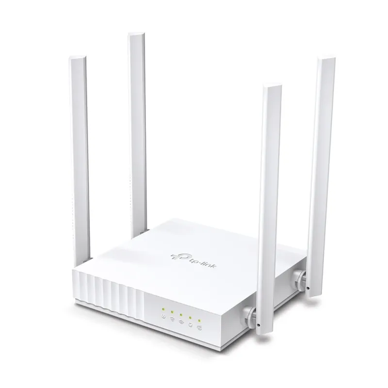 Router TP-LINK ARCHER C24 - 2.4/5 GHz - 300 Mbps - 4x RJ-45 - 4 Antenas  - ARCHER C24