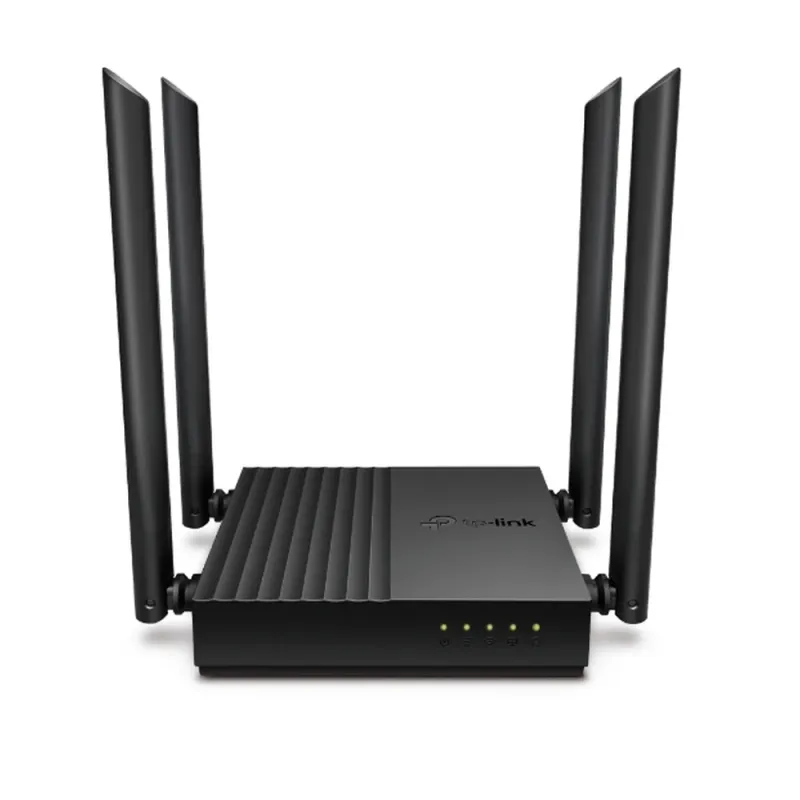 Router TP-LINK ARCHER C64 - 2.4/5GHz - 400/867 Mbps - 4x RJ-45 - 4 Antenas - Archer C64