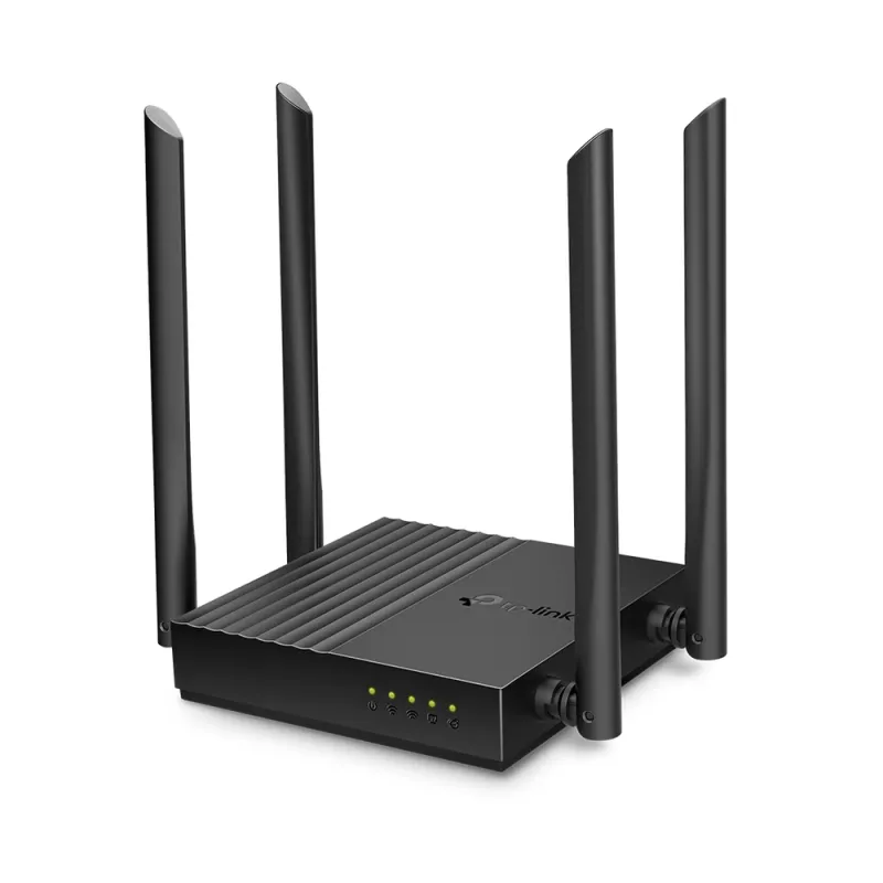 Router TP-LINK ARCHER C64 - 2.4/5GHz - 400/867 Mbps - 4x RJ-45 - 4 Antenas - Archer C64