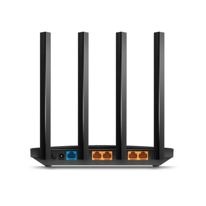 Router TP-LINK Archer C6 V4 - 2.4/5 GHz - 300 Mbit/s - 4x RJ-45 - 4 Antenas - ARCHER C6 V4