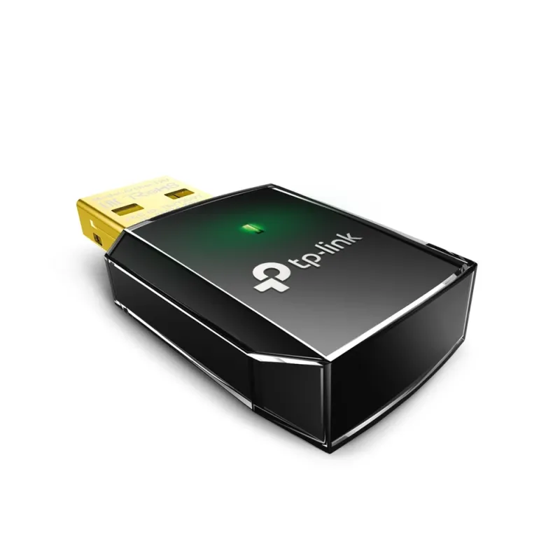 Adaptador de Red TP-LINK ARCHER T2U V3 - 2.4/5GHz - 433 Mbit/s - USB - ARCHER T2U V3