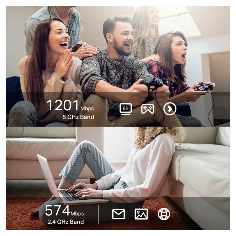 Adaptador de Red TP-Link Archer TX20U Plus - USB 3.0 - Wi-Fi - 2 Antenas - ARCHER TX20U PLUS