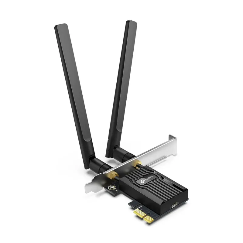 Adaptador TP-LINK Archer TX55E - Inalámbrico - PCIE - Wi-Fi 6 - Bluetooth 5.2 - ARCHER TX55E