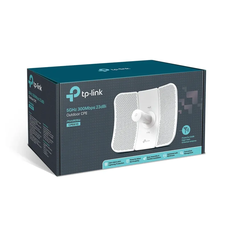 Antena Direccional TP-LINK CPE610 - 5 GHz - 23 dBi - CPE610