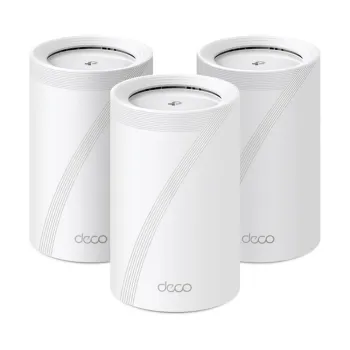 Tp-Link Deco Be63 Triple Banda (2.4 Ghz / 5 Ghz / 6 Ghz) Wi-Fi 7 (802.11Be) Blanco 4 Interno - Deco BE63(3-pack)