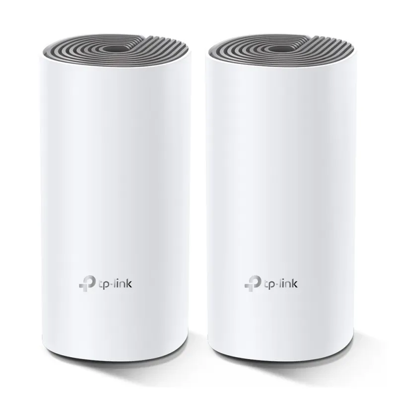 Sistema TP-LINK Deco E4 - 2,4/5 GHz - 867 Mbit/s - 2x RJ-45 - 2 Piezas  - DECO E4(2-PACK)