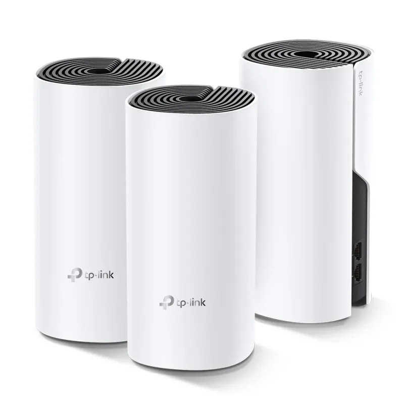 Sistema TP-LINK Deco M4 - 2,4/5 GHz - 867 Mbit/s - 2x RJ-45 - 3 Piezas - DECO M4(3-PACK)