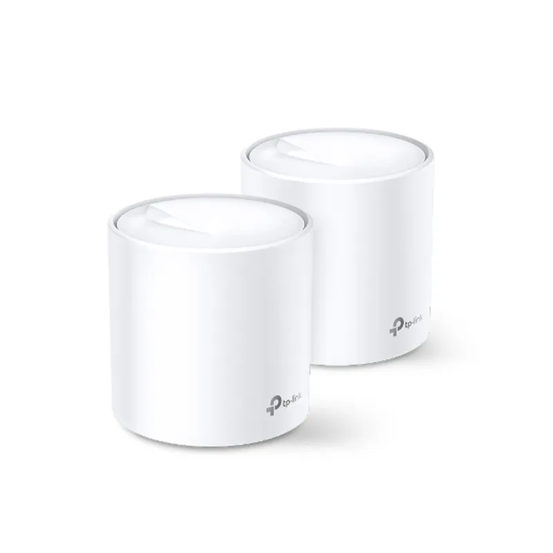 Sistema Wi-Fi TP-LINK Deco X20 - 2,4/5GHz - 1201 Mbit/s - 2x RJ-45 - 2 Piezas  - DECO X20(2-PACK)