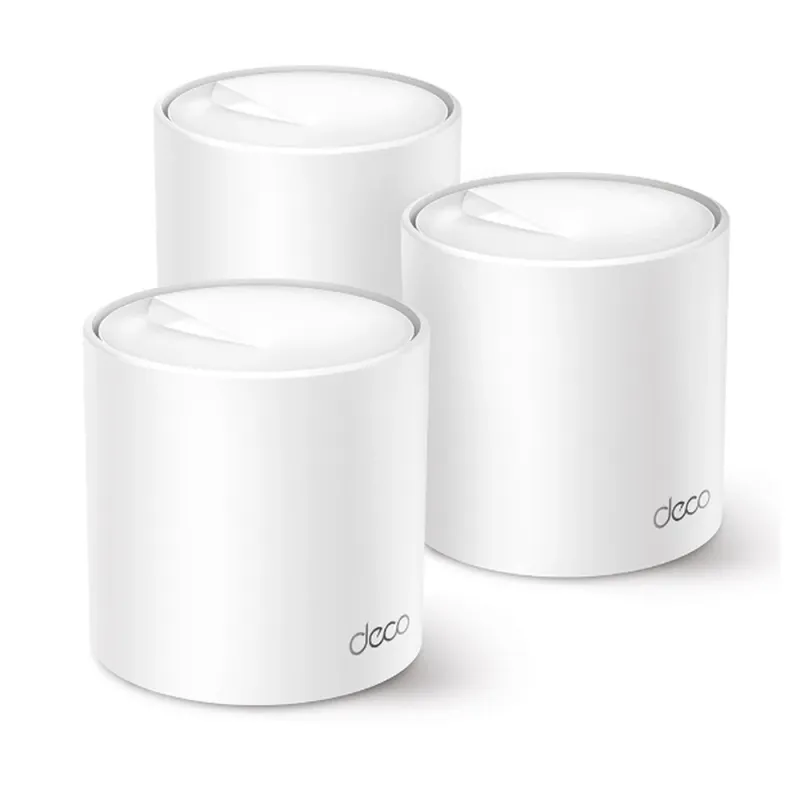 Sistema Wi-Fi TP-LINK DECO X50 - 2.4/5 GHz - 574/2402 Mbps - 1x RJ-45 - 2 Antenas Internas - 3 Piezas - DECO X50(3-pack)