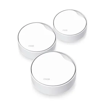 Tp-Link Deco X50-Poe(3-Pack) Doble Banda (2,4 Ghz / 5 Ghz) Wi-Fi 6 (802.11Ax) Blanco 2 Interno - Deco X50-PoE(3-pack)