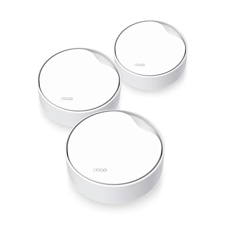 Tp-Link Deco X50-Poe(3-Pack) Doble Banda (2,4 Ghz / 5 Ghz) Wi-Fi 6 (802.11Ax) Blanco 2 Interno - Deco X50-PoE(3-pack)