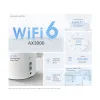 Sistema Wi-Fi TP-LINK Deco X50 Pro - 2,4/5GHz - 2,402Mbps - 2x RJ-45 - 2 Piezas - DECO X50 PRO(2-PACK)