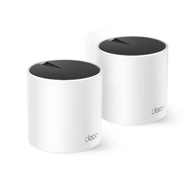 Router TP-LINK Deco X55 - 2.4/5GHz - 574/2402 Mbps - 3x RJ-45 - 2 Antenas Internas - 2 Piezas - DECO X55 (2-PACK)