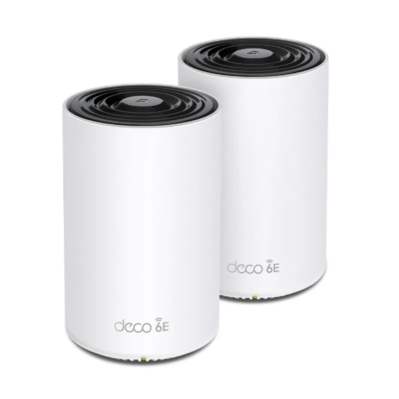 Sistema Wi-Fi DECO XE75 - 6/5/2.4GHz - 2402/2402/574 Mbps - 3x RJ-45 - 4 Antenas Internas - 2 Piezas - DECO XE75(2-pack)
