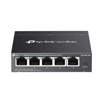 Switch TP-LINK DS105G-M2 - 2.5G Ethernet - 5 Puertos - No Gestionado - DS105G-M2