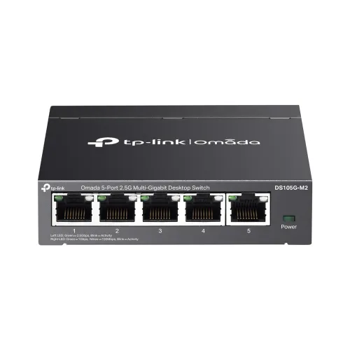 Switch TP-LINK DS105G-M2 - 2.5G Ethernet - 5 Puertos - No Gestionado - DS105G-M2