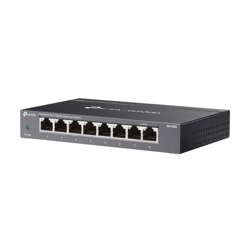 Switch TP-Link Omada DS108G - 8 Puertos - Gigabit - DS108G