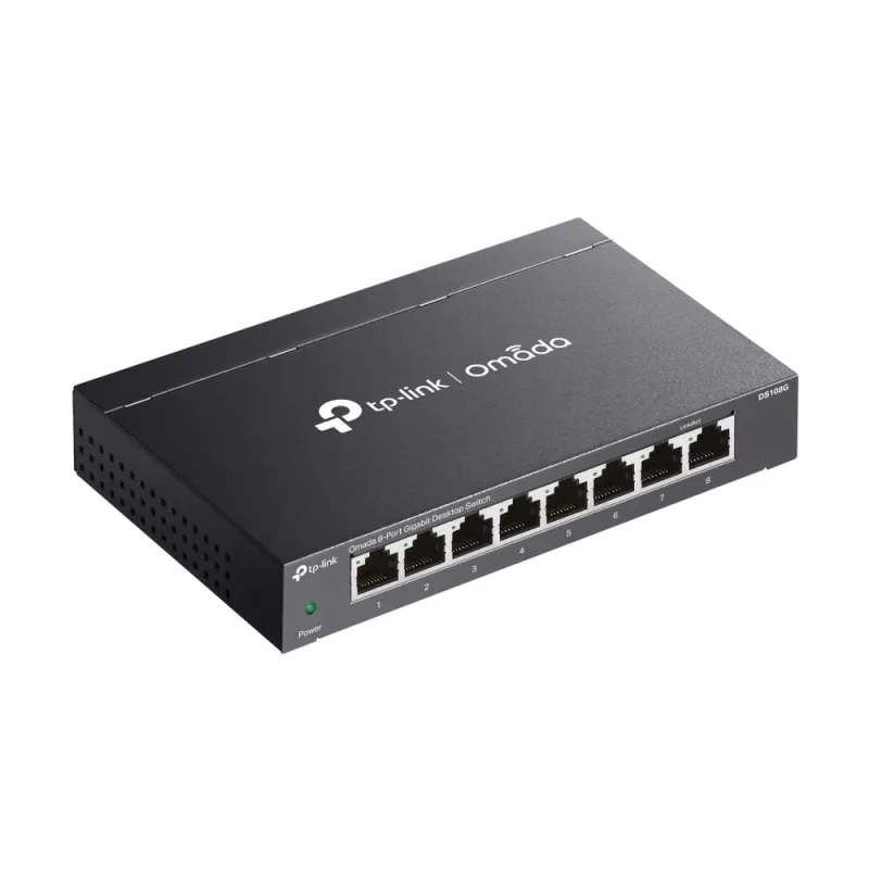 Switch TP-Link Omada DS108G - 8 Puertos - Gigabit - DS108G